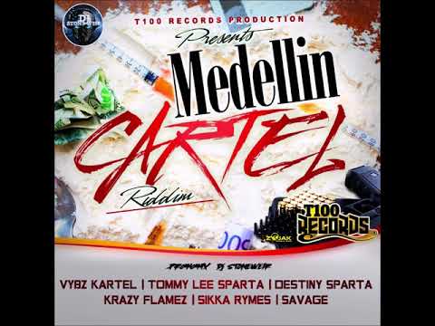 MEDELLIN CARTEL RIDDIM (Mix-Mar 2020) T100 RECORDS