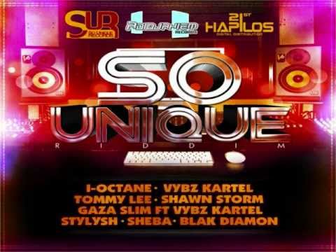 SO UNIQUE RIDDIM MIX (JULY 2012) SO UNIQUE RECORDS (GAZA) @DEEJAYHELLRELL