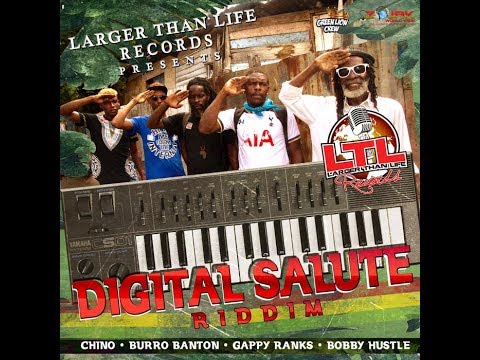 Mr. Bruckshut - "Digital Salute Riddim (2017) Mix" (Larger Than Life Records)