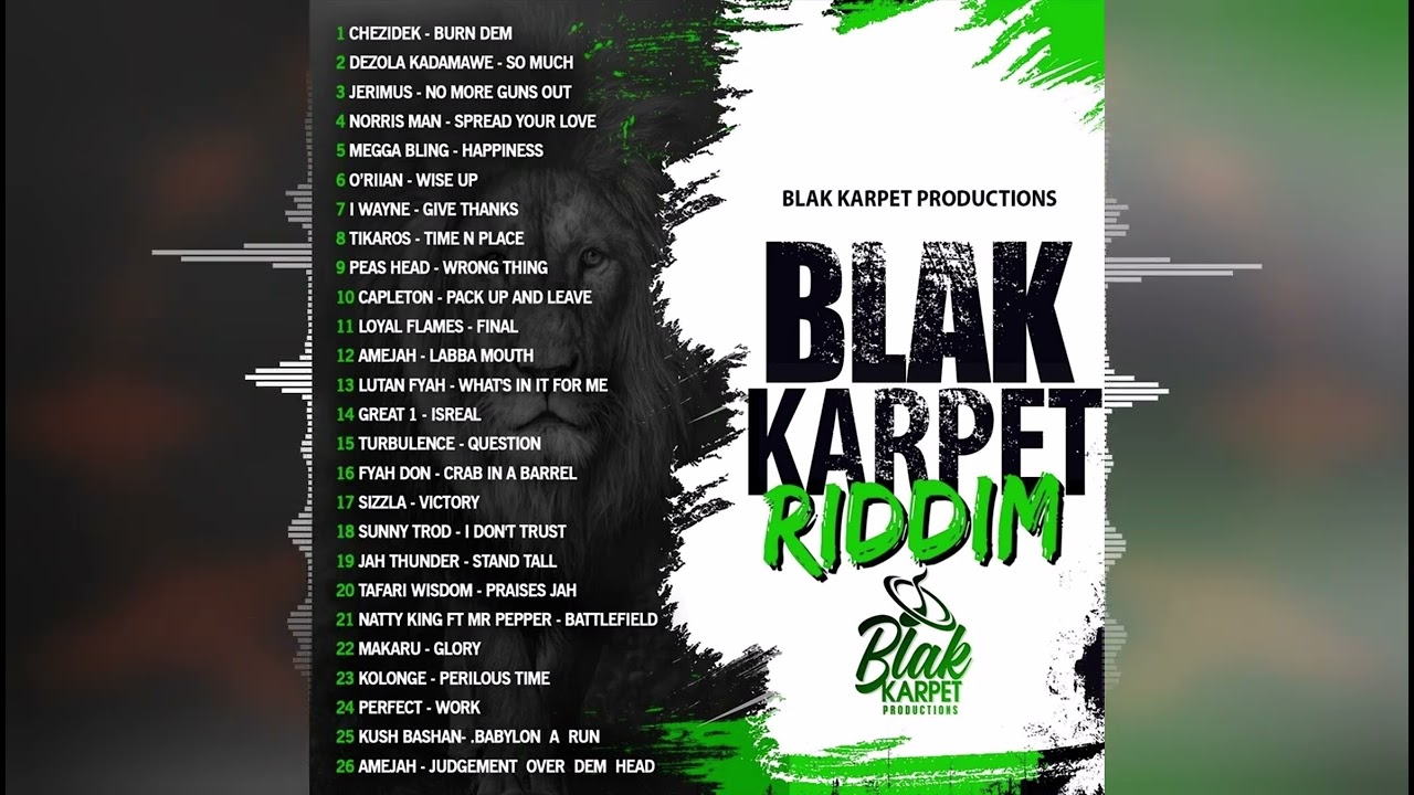 Sizzla - Victory [Blak Karpet Riddim by Blak Karpet Production] Release 2022