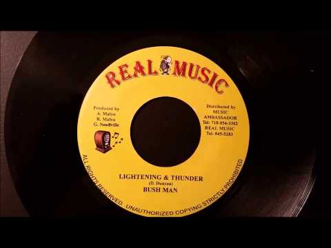 Bushman - Lightning and Thunder - Real Music 7" (Ballistic Affair Riddim)