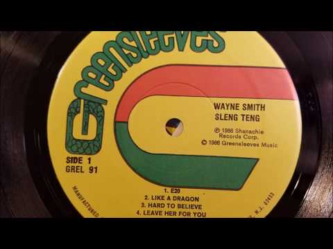 Wayne Smith - Like A Dragon w/ Version - Greensleeves LP - 1986