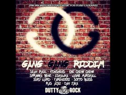 GANG GANG RIDDIM (Mix-Nov 2018) DUTTY ROCK PRODUCTIONS