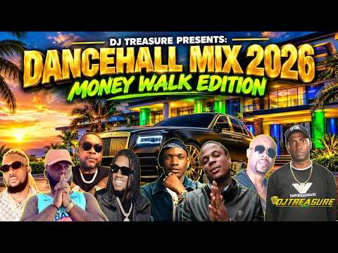 NEW DANCEHALL MIX 2026: BEST DANCEHALL SONGS🔥MONEY WALK | Skippa, Masicka, Chronic Law, Vybz Kartel