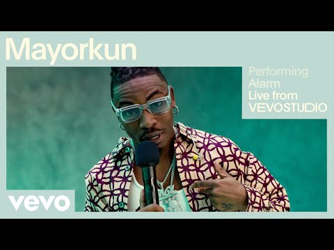 Mayorkun - Alarm (Live) | Vevo Studio Performance