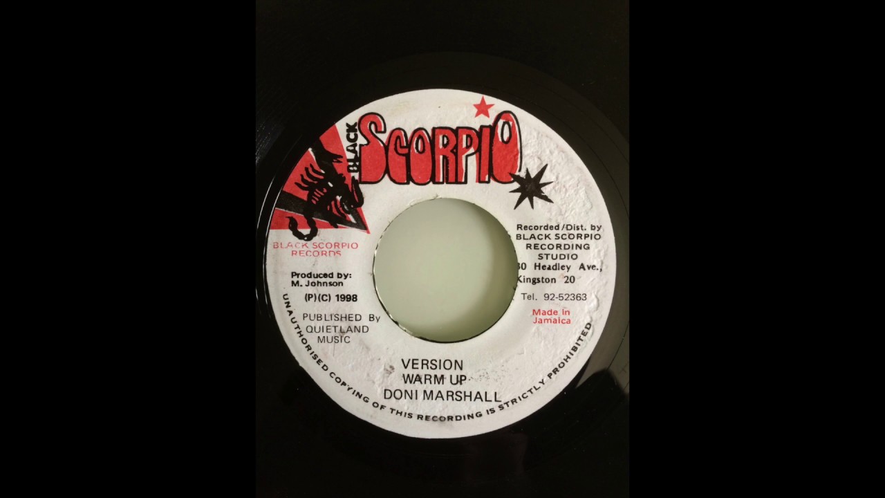 Warm Up Riddim Mix (Black Scorpio, 1998)