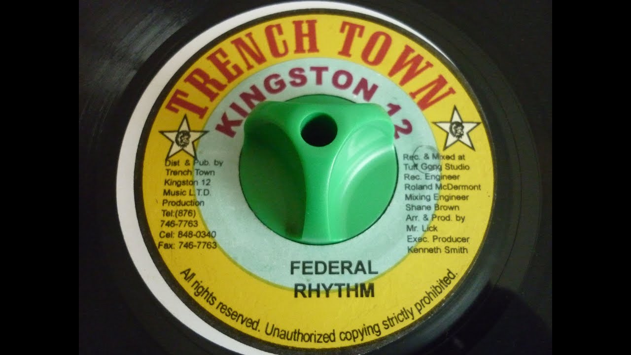 FEDERAL RIDDIM - TRENCHTOWN KINGSTON 12