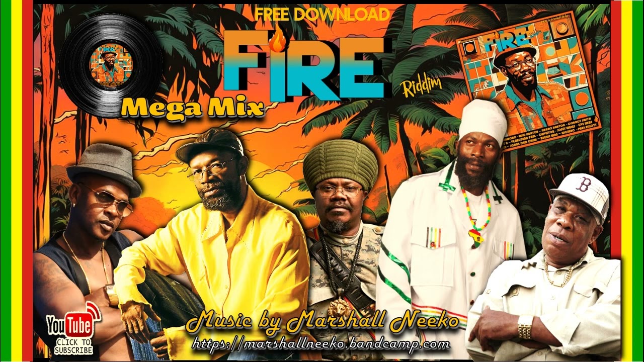 Fire Riddim (Marshall Neeko Remix 2024) Beres Hammond, Luciano, Capleton, Buju Banton, Burro Banton