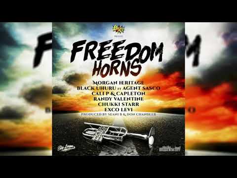 Freedom Horns Riddim Mix (2020) Morgan Heritage,Capleton,Black Exco Levi & More (Brukout Records)