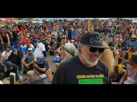 Protecting Mauna Kea, Day 15  Aloha Damian Marley