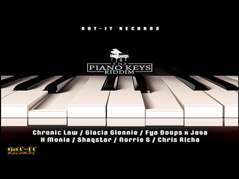 The Piano Keys Riddim {Mix} Got-It Records / Chronic Law, ShaqStar, Glacia Glennie, Kmonnia, Java.