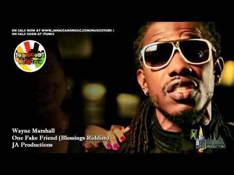 Wayne Marshall - One Fake Friend (Blessings Riddim)