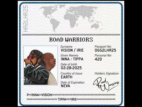 Inna Vision, Tippa Irie - Road Warriors (Official Audio)