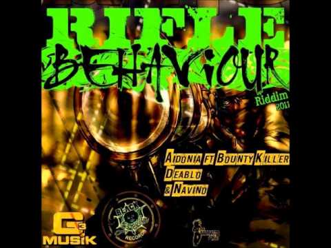 DaCapo presents "RIFLE BEHAVIOUR" RIDDIM MIX (Black Spyda rec./G3 Music)