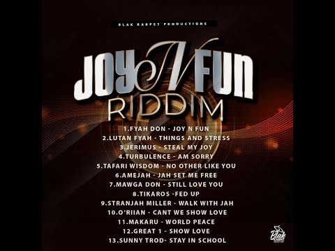 JOY N FUN RIDDIM - BLAK KARPET PRODUCTIONS - REGGAE FULL PROMO - JULY 2022 - RIDDIM VOGUE