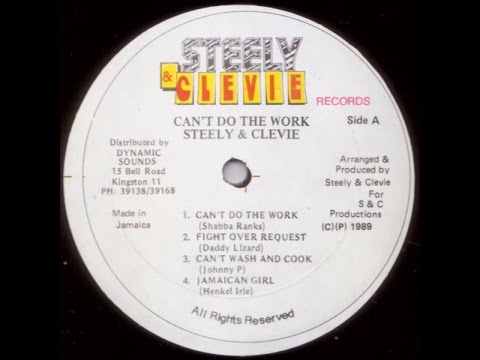 Johnny P - Can't Wash & Cook (Cant Do The Work Riddim)