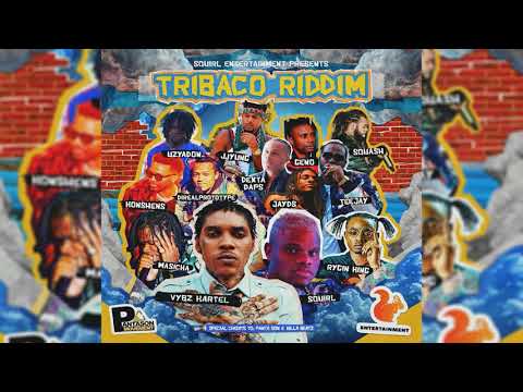 Tribaco Riddim Mix(2019)Vybz Kartel,Konshens,Masicka,Teejay,Rygin King & More (Squirl Entertainment)