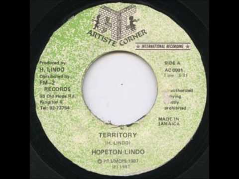Hopeton Lindo - Territory + Dub - 7” Artiste Corner 1987 - ESSENTIAL DIGITAL 80’S DANCEHALL