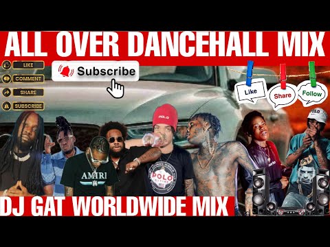 (DJ GAT DANCEHALL MIX  JULY 2024 RAW ) AIDONIA MASICKA MAVADO SQUASH SKENG RAJAHWILD KRAFF