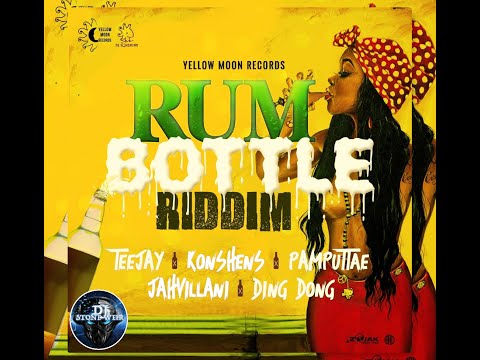 Rum Bottle Riddim (Mix-Dec 2020) Yellow Moon Records / Jahvillani, Teejay, Konshens, Ding Dong .