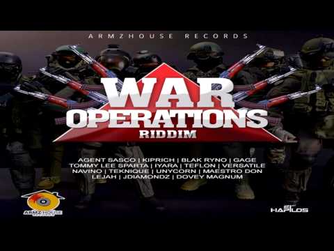 War Operations Riddim (Armz House Records) Ft. Agent Sasco, Black Ryno & More - November 2014