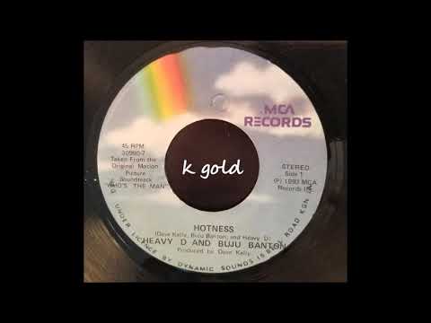Buju Banton and Heavy D - Hotness - MCA 7" 1993