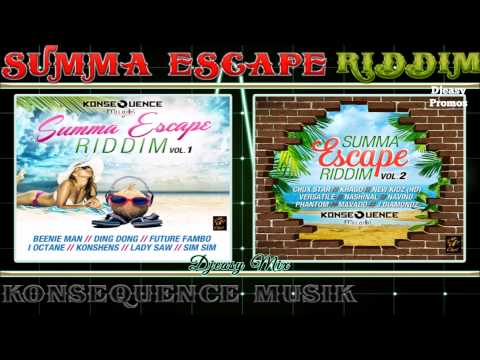 Summa Escape Riddim mix [FULL PROMO JUNE 2015] {KONSEQUENCE MUZIK}