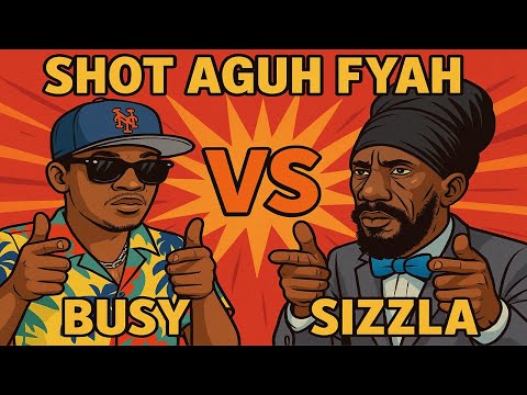 Busy Signal x Sizzla Kalonji – Shot Aguh Fyah (Official Animated Video 2025) | Dancehall