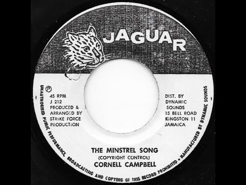 CORNELL CAMPBELL ♦ The Minstrel Song/Version {JAGUAR 7" c.2006}