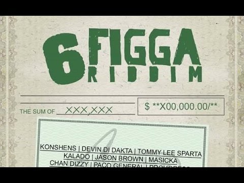 6 Figga Riddim Mix - Tommy Lee Sparta, Masicka , Konshens & More | August 2015