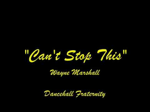 Wayne Marshall - Can't Stop This (RARE)