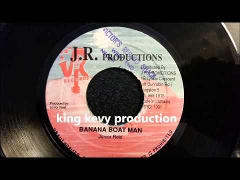 Junior Reid - Banana Boat Man -JR Production 7"