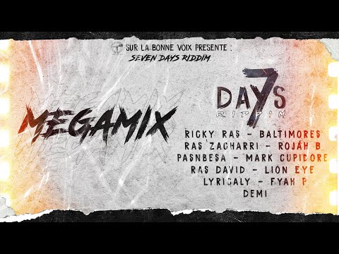 7 Days Riddim Megamix [Prod SLBV]