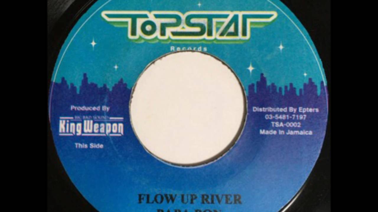 PAPA BON / FLOW UP RIVER - Reggae - 7inch