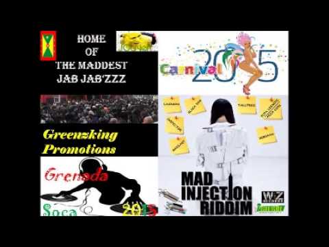 LAVAMAN - MAD AND CRAZY( GRENADA SOCA 2015 ) MAD INJECTION RIDDIM