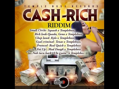 CASH RICH RIDDIM – TEMPLE BOSS RECORDS – MAY 2022 [DANCEHALL FULL PROMO MIX] - RIDDIM VOGUE