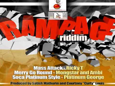 Rampage Riddim Mix - Threeks (Platinum George, Mongstar & Ambi, Ricky T) Soca 2013