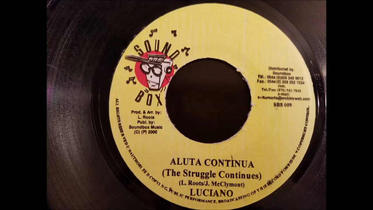 Luciano - Aluta Continua - Sound Box 7" 2000