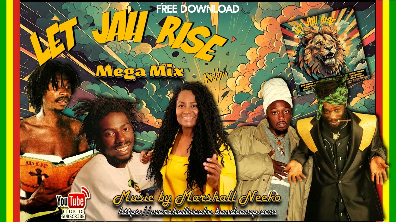 Let Jah Rise Riddim (Marshall Neeko Remix 2024) Buju Banton, Garnett Silk, Terry Ganzie & many more