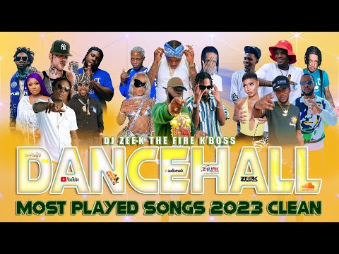 Best Of 2023 Dancehall Clean / Most Played Dancehall Songs 2023 (Kraff, Valiant, Alkaline, Masicka)