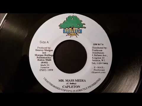 Capleton - Mr. Mass Media - HMG 7" w/ Version - 1999