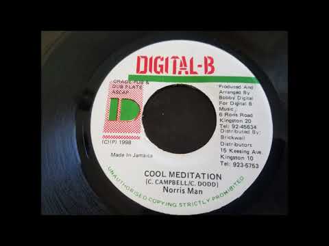 Norris Man - Cool Meditation - Digital B 7" 1998