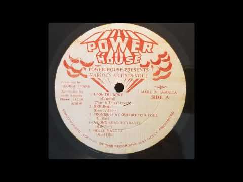 Tinga Stewart and Tiger - Up On The Roof w/ Version- Power House LP - 1989