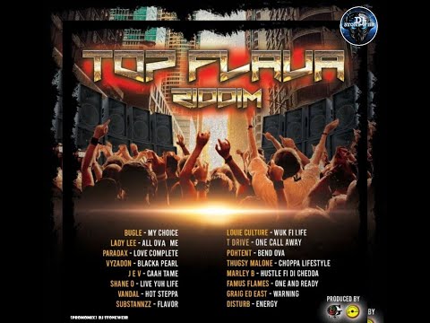 Top Flava Riddim (Mix-Nov 2021) Glion Records / Shane O, Bugle, Louie Culture, Lady Lee, Vyzadon.
