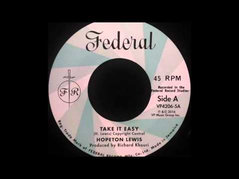 HOPETON LEWIS - Take It Easy [1966]