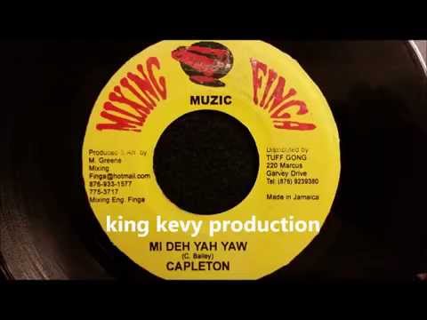 Capleton - Mi Deh Yah Yah - Mixing Finga 7" w/ Version