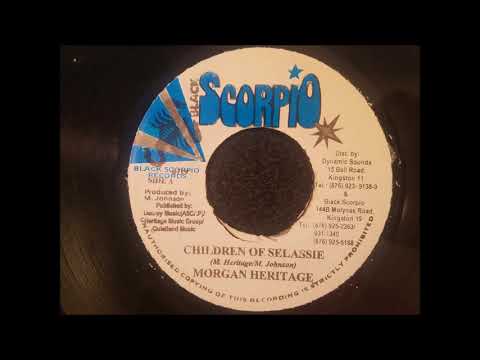 Morgan Heritage - Children Of Selassie - Black Scorpio 7 " 2002