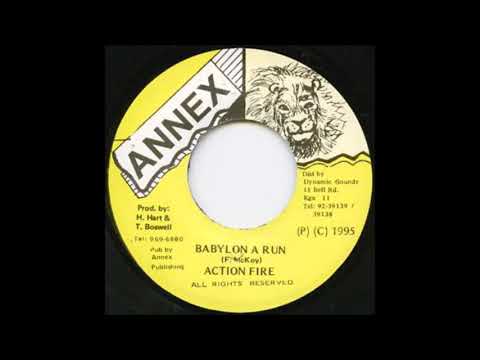 Action Fire ‎– Babylon A Run  (1995)