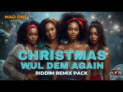 Christmas Wul Dem Again Riddim Remix - Vybz Kartel, Skillibeng, Shenseea, Aidonia | MAD ONE Remixes
