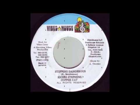 Richie Stephens & Copper Cat - Stepping Dangerous Gal A Wasp Riddim 1998